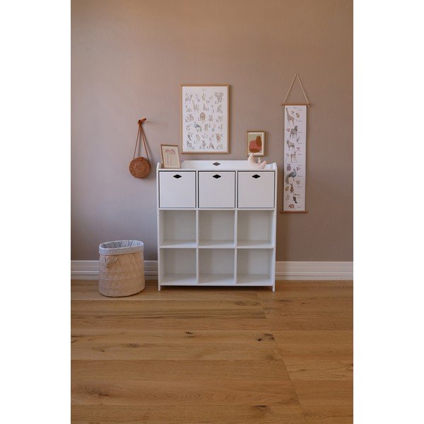 Бяла детска кутия за съхранение 30x30x30 cm Luca – Cam Cam Copenhagen-image-3