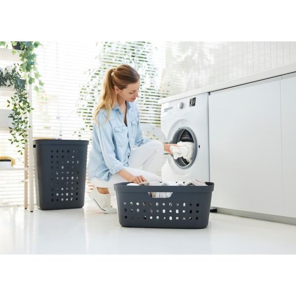 Пластмасов кош за пране 39 л Jona - Rotho-image-3