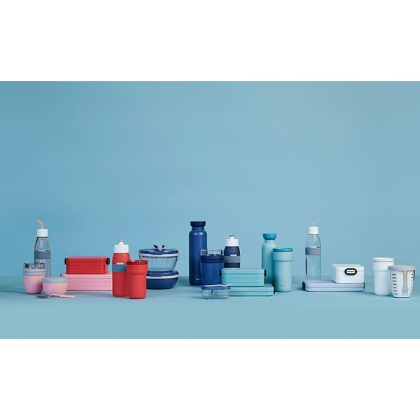 Кутия за обяд с 3 съда и вилица Vivid blue – Mepal-image-3