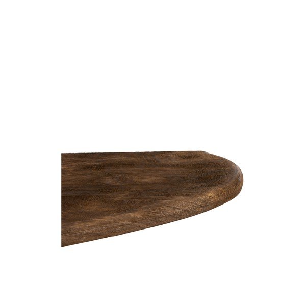 Стенен рафт от масивно манго в тъмно естествен цвят 49 cm Ginosu – Light & Living-image-2
