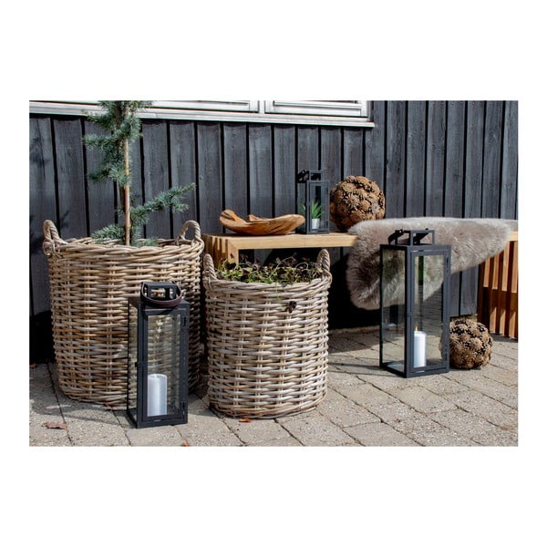 Комплект от 2 ратанови кошници Indo - House Nordic-image-3