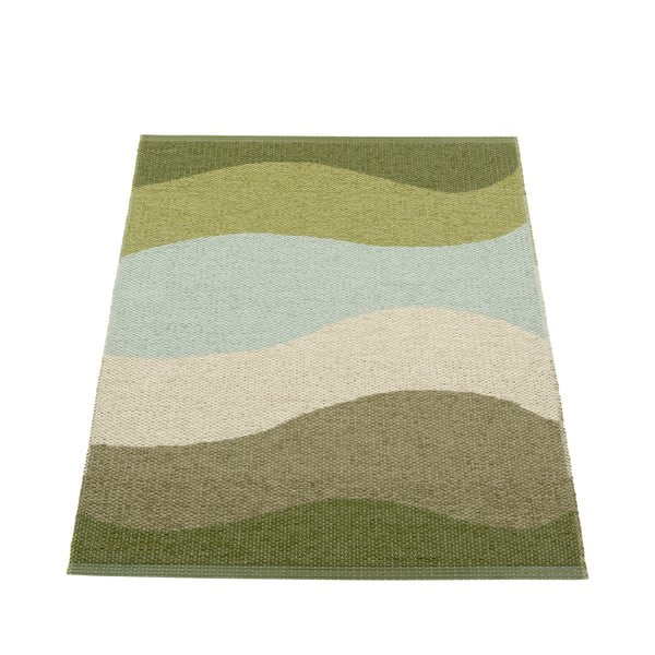 Зелен килим за открито и закрито 70x100 cm Urvi Woods – Pappelina