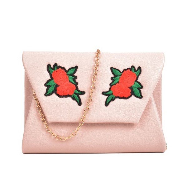 Růžové psaníčko Mangotti Bags Belarosa