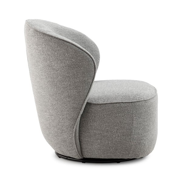 Светлосиво въртящо се кресло Edna – MOME-image-2