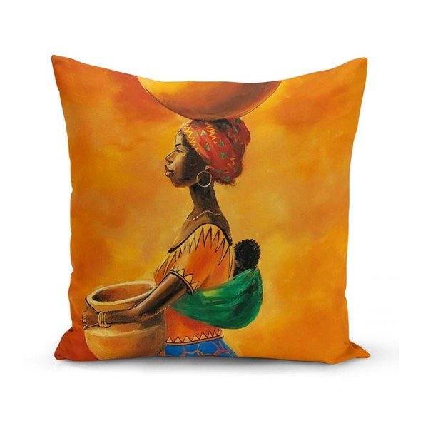 Комплект от 3 калъфки за възглавници African Culture, 45 x 45 cm - Minimalist Cushion Covers-image-2
