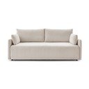 Бежов разтегателен диван от рипсено кадифе 211 cm Marcel – Bobochic Paris