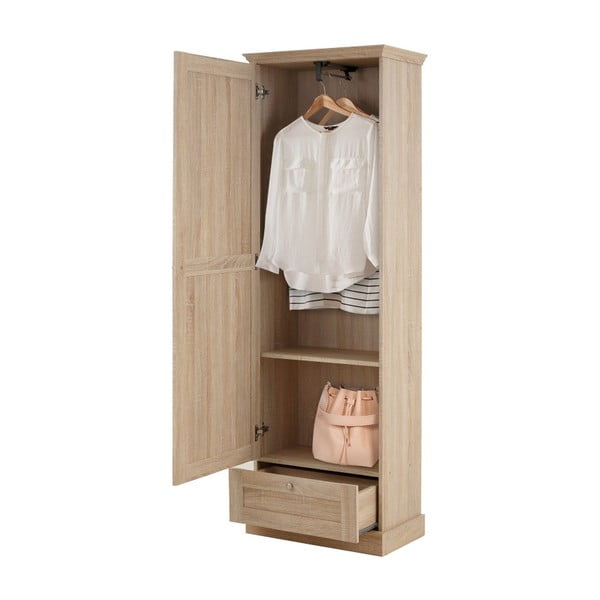 Гардероб от декор от дъб  естествен 60x180 cm Binz – Støraa-image-4