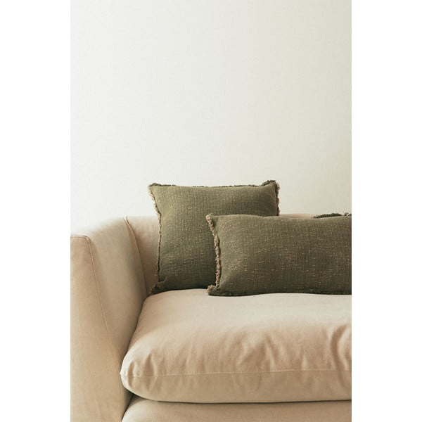 Памучна декоративна възглавница 50x30 cm Handloom – Lorena Canals-image-1