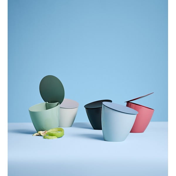 Кремав контейнер за компостируеми отпадъци 2,2 l Nordic white – Mepal-image-2