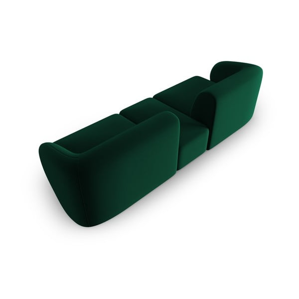 Зелен кадифен диван 246 cm Paolo – Milo Casa-image-3