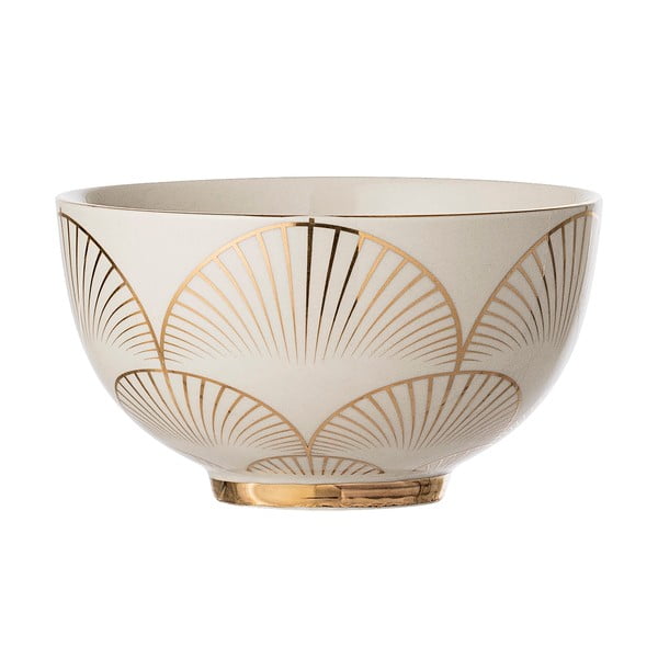 Керамична купа със златна украса Aruba - Bloomingville