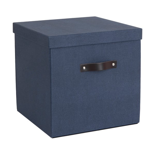 Синя кутия за съхранение Logan - Bigso Box of Sweden