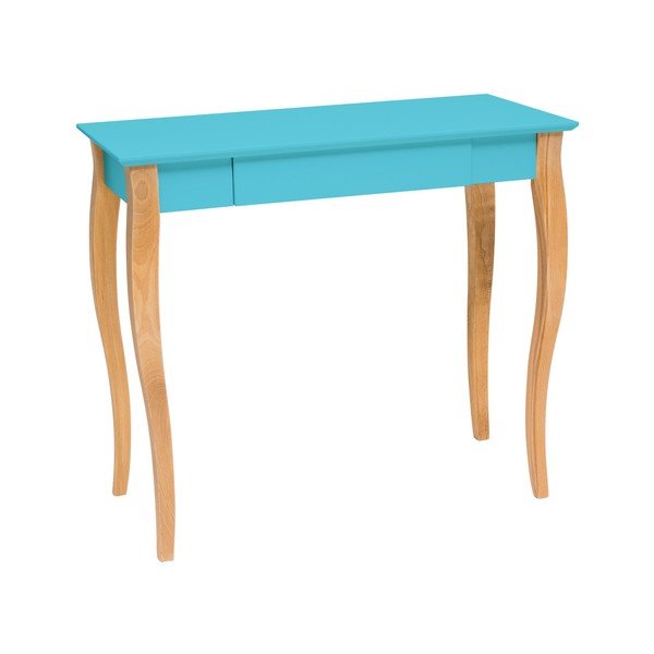 Тъмно тюркоазено бюро Lillo, дължина 85 cm - Ragaba