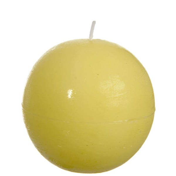 Жълта топка за свещи - J-Line