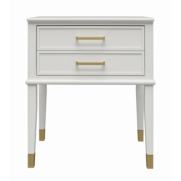 Бяло нощно шкафче Westerleigh – CosmoLiving by Cosmopolitan-image-2