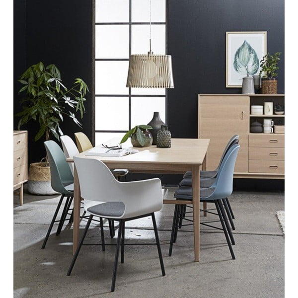 Сив трапезен стол Whistler - Unique Furniture-image-1