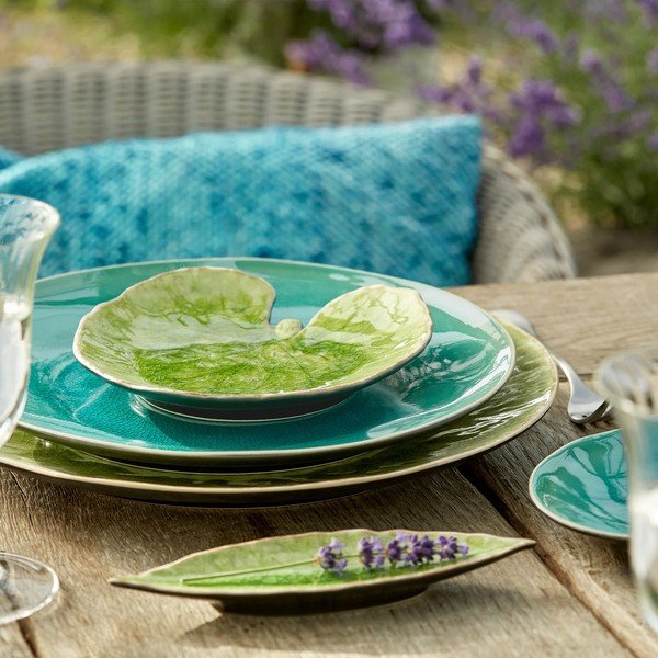 Зелена керамична купа , 17 x 17,6 cm Riviera - Costa Nova-image-1