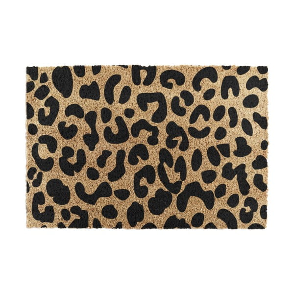 Изтривалка от кокосови влакна 40x60 cm Leopard – Artsy Doormats