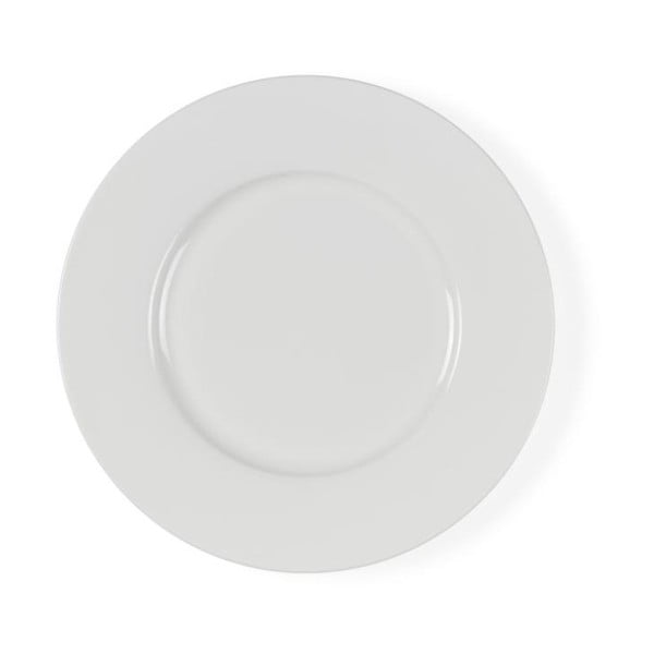 Бяла порцеланова десертна чиния, диаметър 22 cm Mensa - Bitz