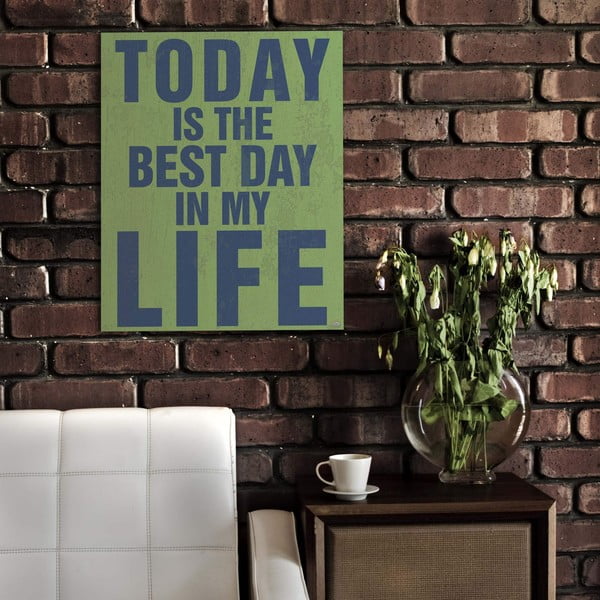 Cedule Best Day, 56x45 cm-image-1