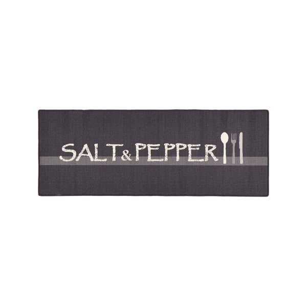 Сив кухненски мокет Salt & Pepper, 67 x 180 cm Salt & Pepper - Hanse Home-image-1