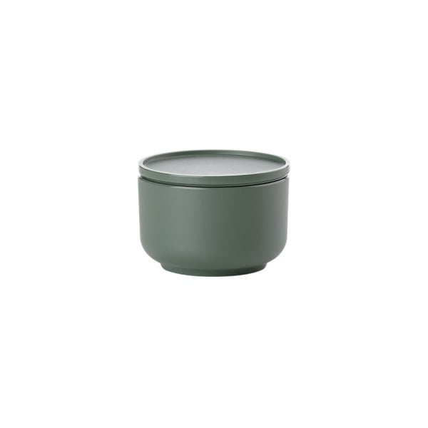 Зелена купа за сервиране с капак Peili, 250 ml - Zone