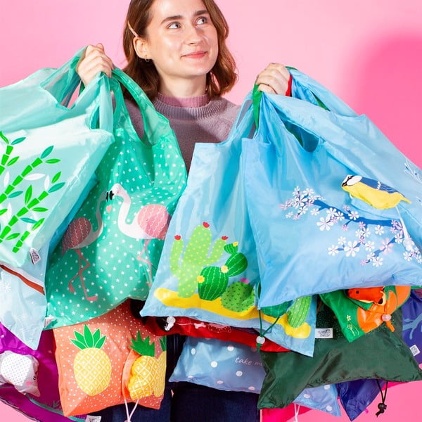 Чанта за пазаруване Bluebird - Sass & Belle-image-1