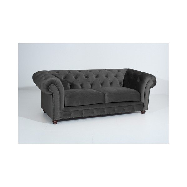 Antracitově šedá pohovka Max Winzer Orleans Velvet, 216 cm-image-3