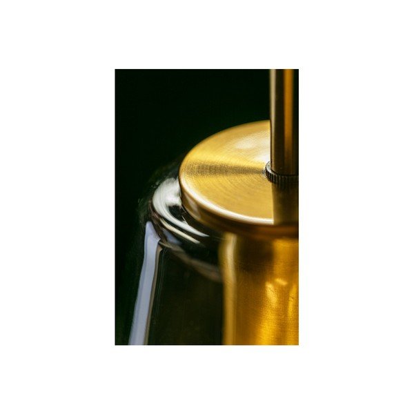 Висяща лампа в златисто с абажур от метал и стъкло ø 17 cm Lime - GTV-image-2