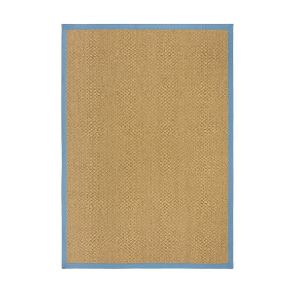 Килим за открито и закрито в светлосин и светлокафяв цвят 120x170 cm Sisal Look – Flair Rugs
