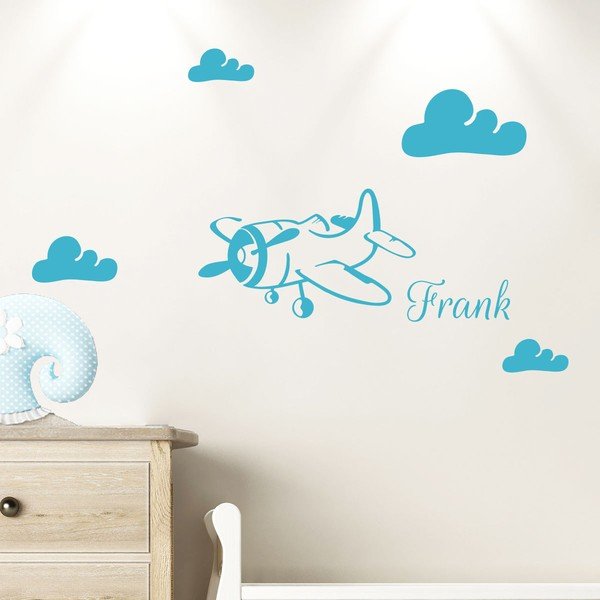 Самозалепващ се комплект с букви Plane - Ambiance-image-1