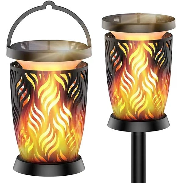 Външни осветителни тела в комплект от 2 бр. със соларен панел ø 8 cm – Garden Pleasure-image-4