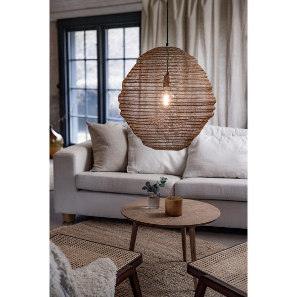 Висящо осветително тяло златно с метален абажур ø 50 cm Tazza – Markslöjd-image-2