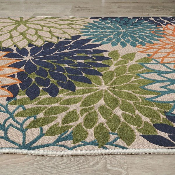 Килим със смес от памук подходящ за пране 100x150 cm Geo Flowers – Conceptum Hypnose-image-4