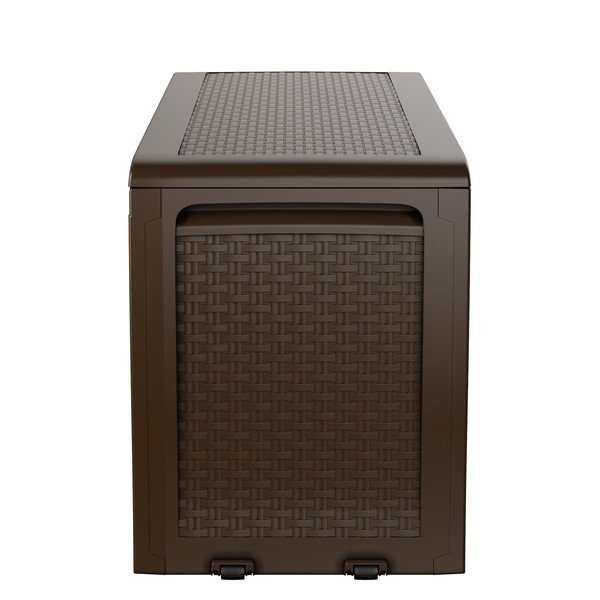 Тъмнокафява пластмасова градинска кутия за съхранение Samoa – Keter-image-3