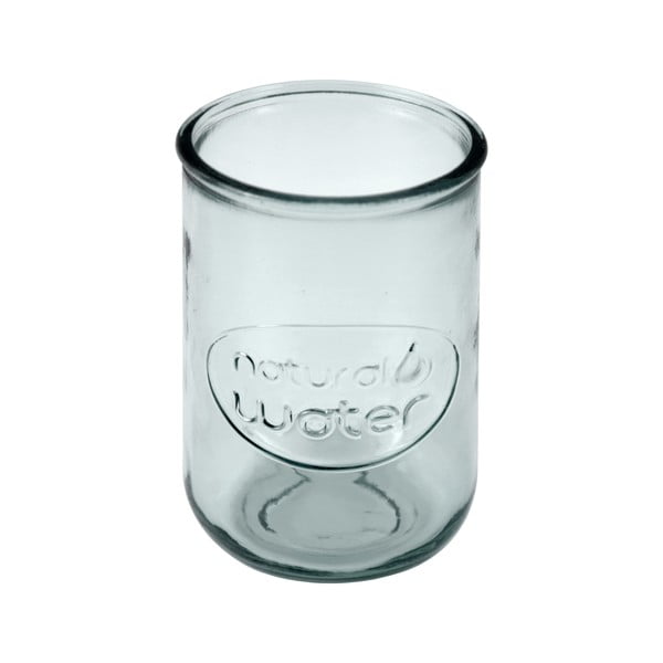 Прозрачен буркан от рециклирано стъкло Вода, 0,4 л - Ego Dekor