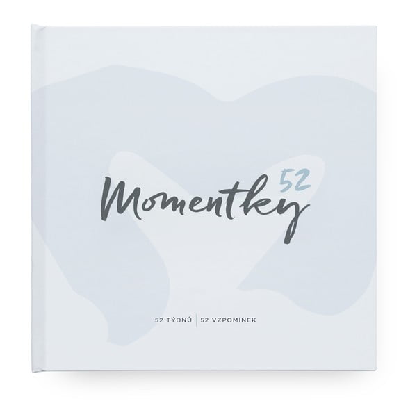 Светлосин албум за спомени за една година със стикери Momentky52 - Bloque.