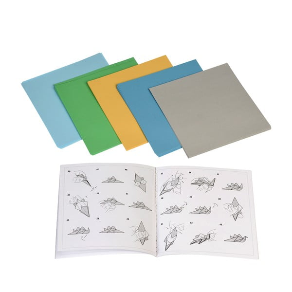 Комплект за оригами Prehistoric Land - Rex London-image-2