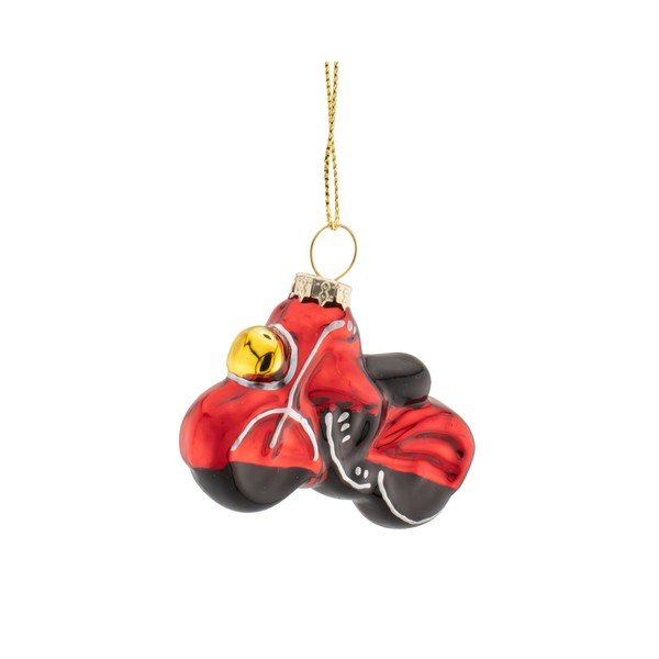 Стъклени коледни топки в комплект 3 бр. 3 cm Transport – Sass & Belle-image-1