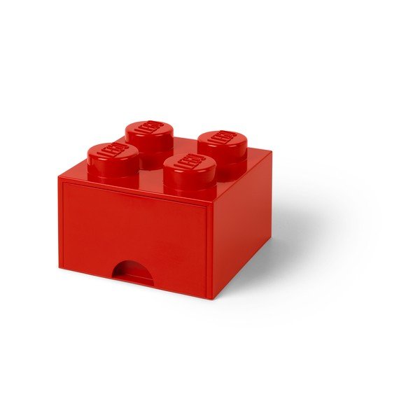 Червена кутия за съхранение с чекмедже - LEGO®-image-1