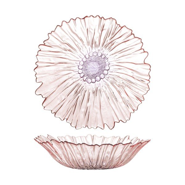 Светлорозова стъклена купа ø 31 cm Mariko – Bloomingville-image-4