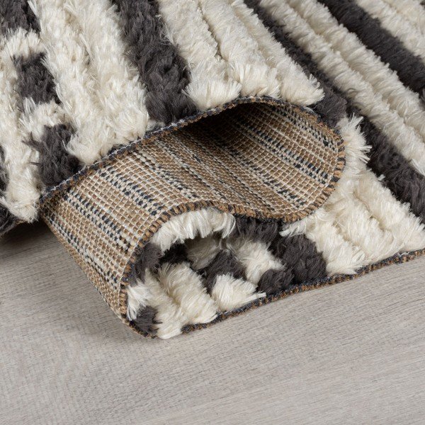 Черно-бял килим 160x230 cm Sabri - Flair Rugs-image-2
