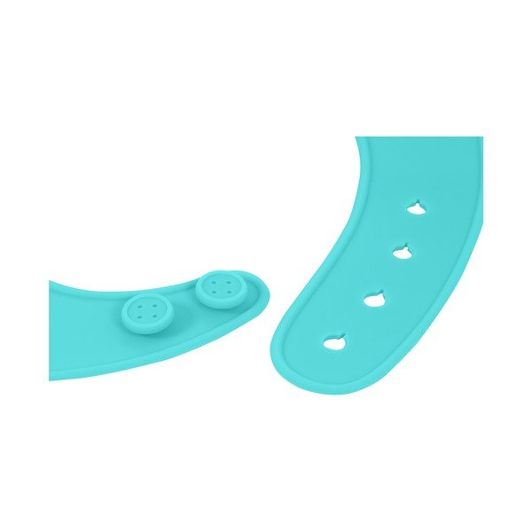 Син силиконов лигавник с джоб Лигавник - Kindsgut-image-4