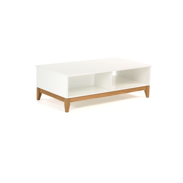 Бяла масичка за кафе Blanco - Woodman-image-3