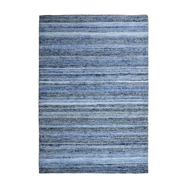 Vlněný koberec Deniza Blue, 160x230 cm
