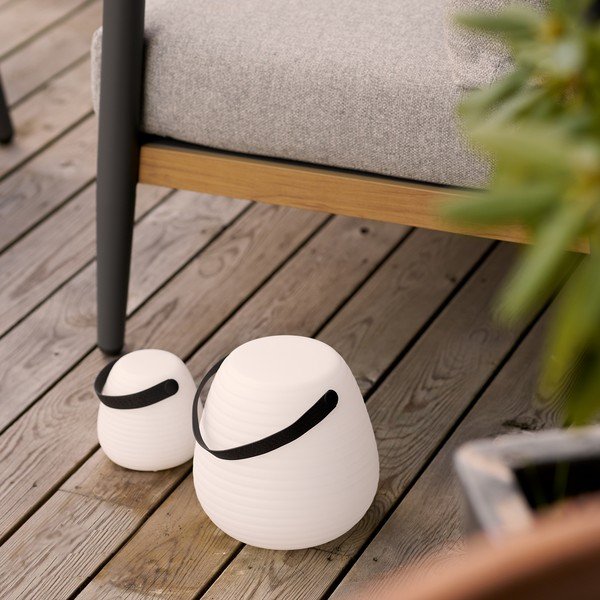 LED преносимо външно осветително тяло с USB ø 20,5 cm Derry – House Nordic-image-3