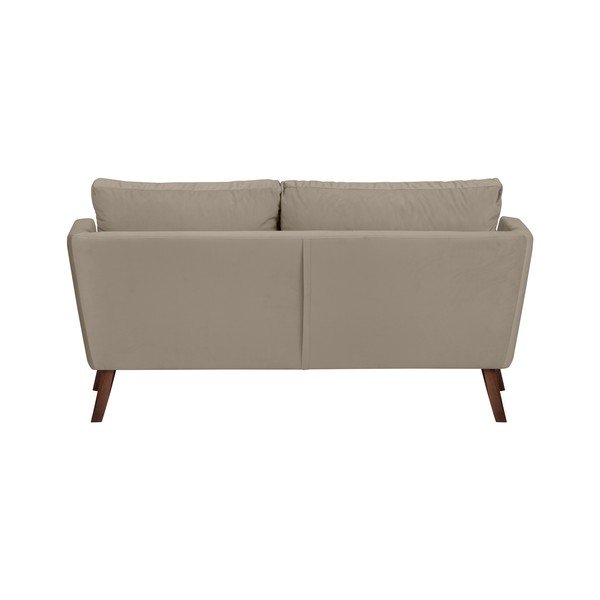 Тъмнобежов триместен диван Elena, с шезлонг в левия ъгъл - Mazzini Sofas-image-2
