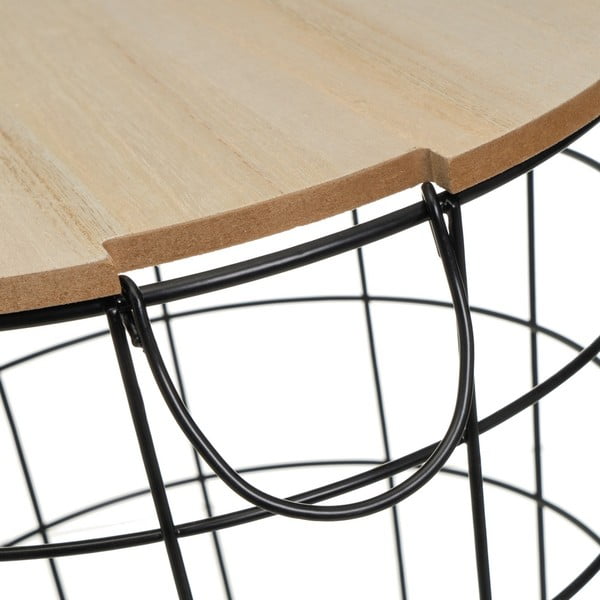 Кръгли маси за съхранение в комплект от 3 39x39 cm - Casa Selección-image-3