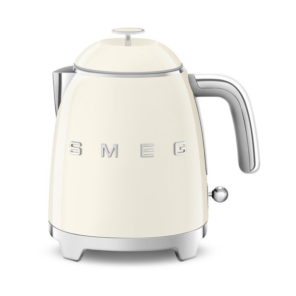 Кремава електрическа кана от неръждаема стомана 800 ml Retro Style – SMEG