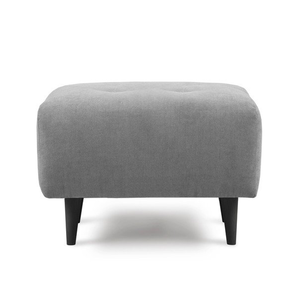 Сива табуретка за крака Samba - Kooko Home-image-2